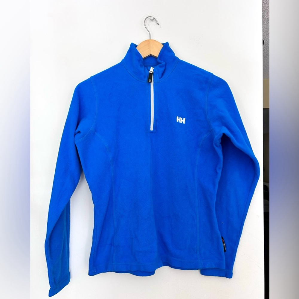 Helly Hansen Blue Quarter-Zip Pullover Daybreaker… - image 2